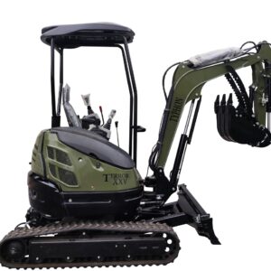 TYPHON TERROR XXV 2.5 Ton Mini Excavator KUBOTA Diesel Engine USA
