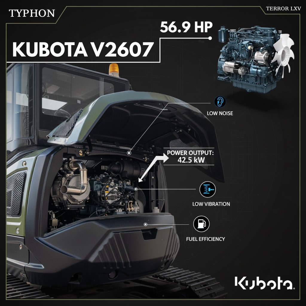 TYPHON TERROR LXV 6.6 Ton Excavator