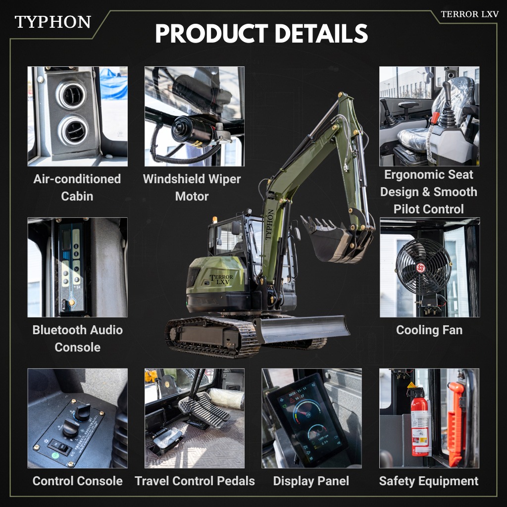 TYPHON TERROR LXV 6.6 Ton Excavator