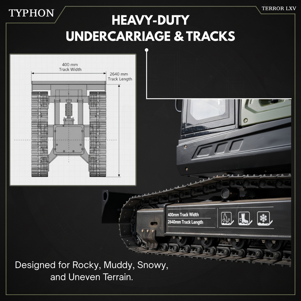 TYPHON TERROR LXV 6.6 Ton Excavator