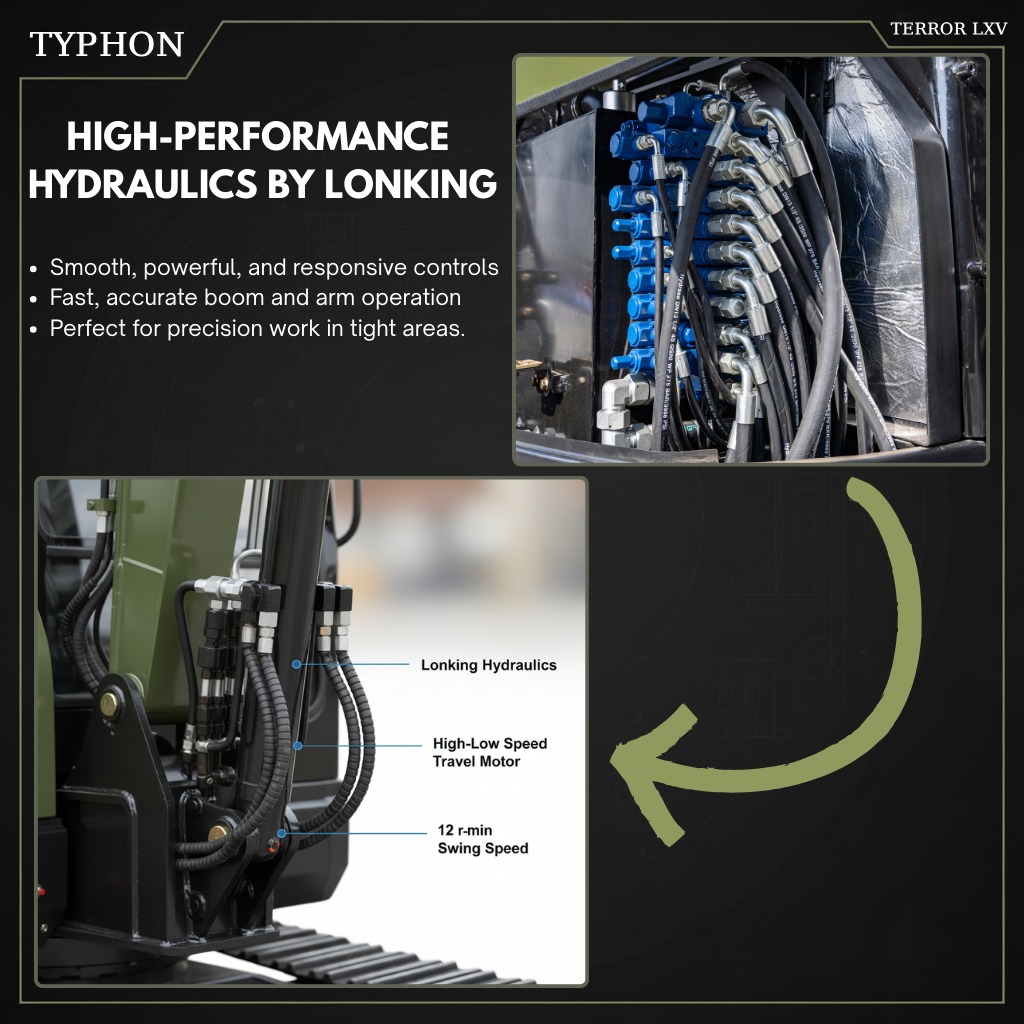 TYPHON TERROR LXV 6.6 Ton Excavator