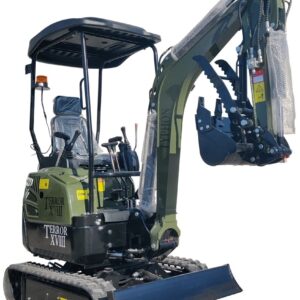 4000 lb Typhon Terror XVIII Mini Excavator Rubber Track