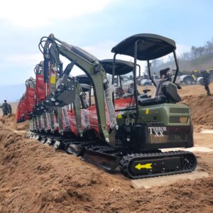 TYPHON TERROR XX Mini Excavator Rubber Track with Kubota D902