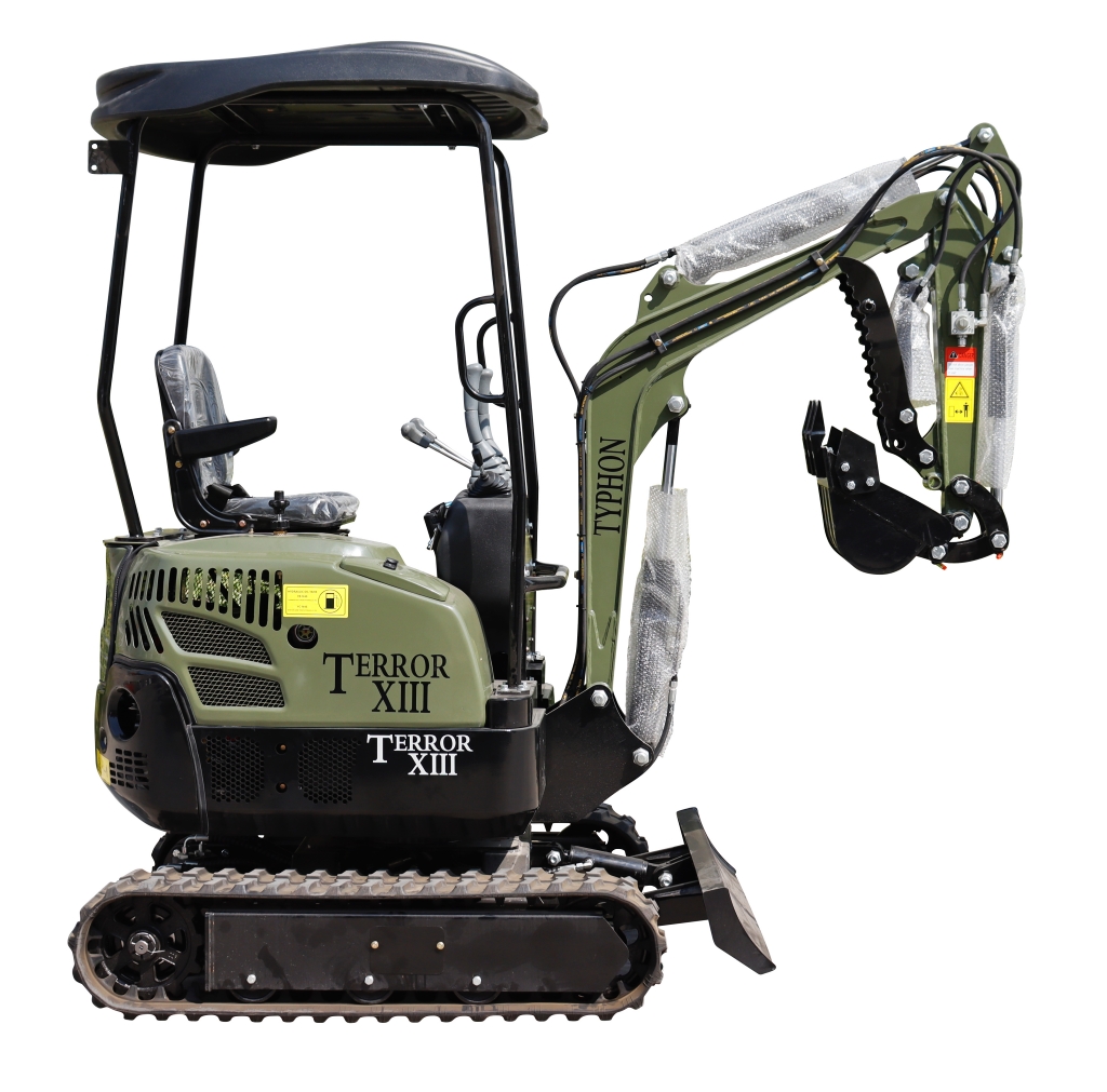 TYPHON TERROR XIII Mini Excavator – 1.3 Ton