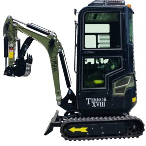 TYPHON TERROR XVIII Prestige Mini Excavator is a 2-ton