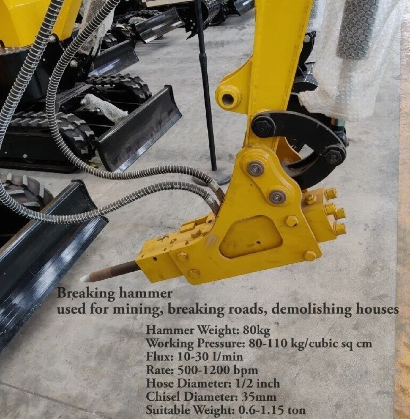5-in-1 0.8-2 Ton Excavator Attachments
