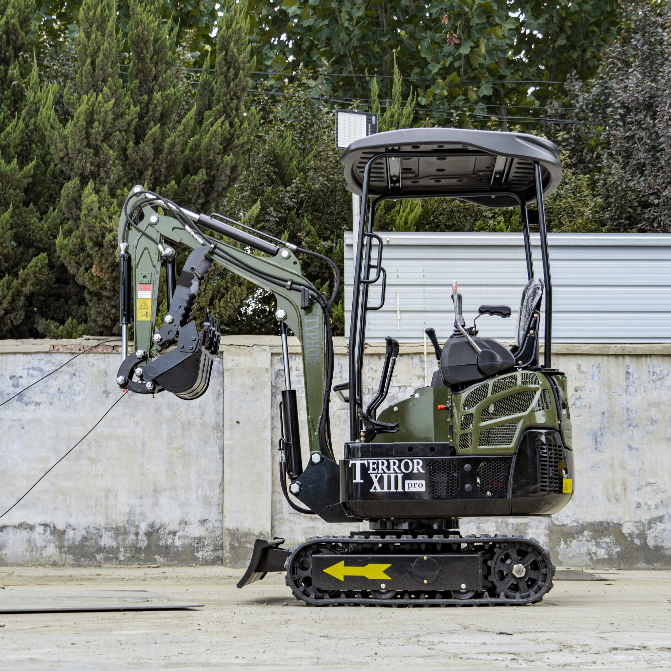 TYPHON TERROR XIII PRO STORM Mini Excavator – 1.3 Ton