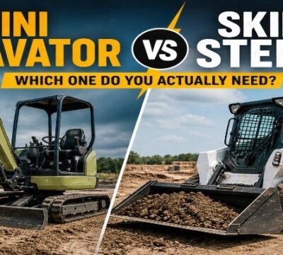 Mini Excavator vs Skid Steer: Which One Do You Actually Need?