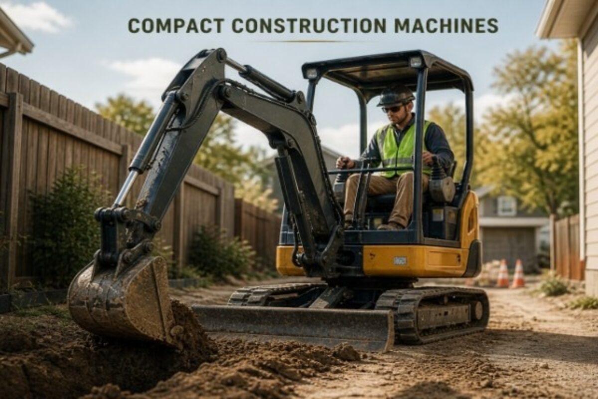 Why Compact Construction Machines Are Changing Small Job Sites 10 Reasons