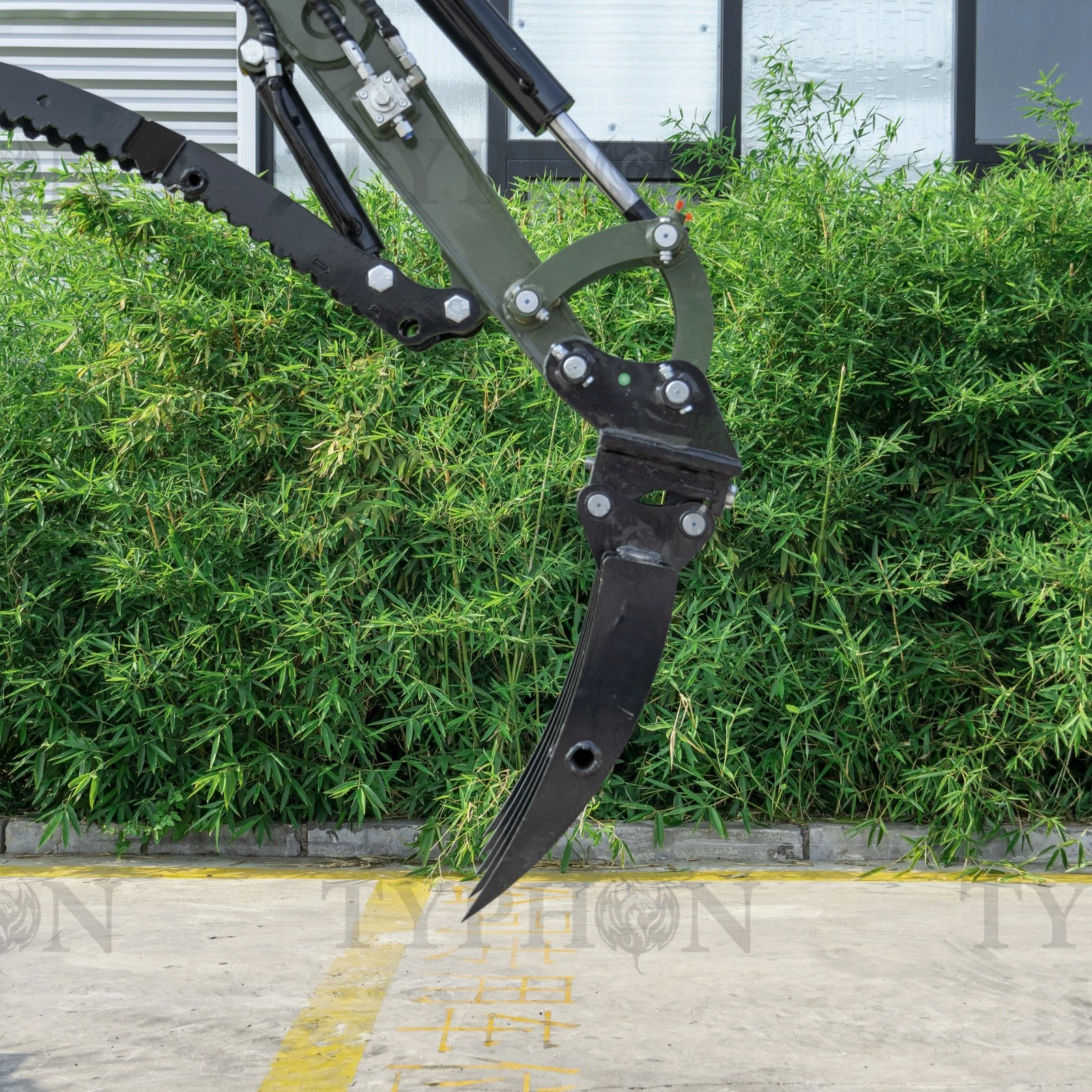 Mini Excavator Rake Compact Attachment General for 2-3 ton Small Digger - Image 4