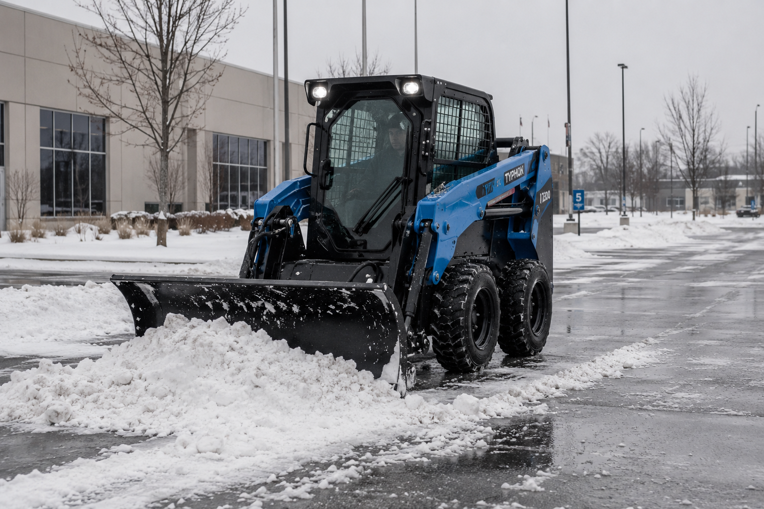 Skid Steer Wins Over a Compact Track Loader