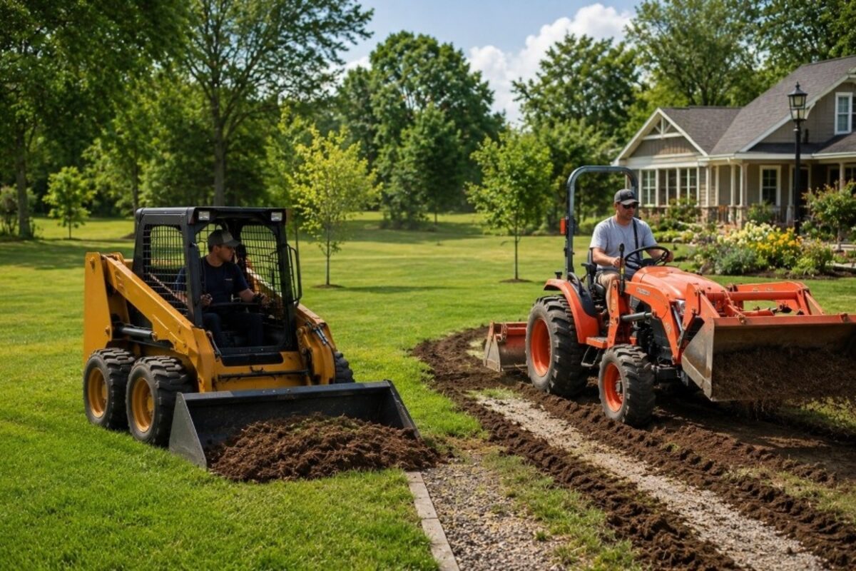 7 Reasons a Mini Skid Steer Beats Compact Tractor for Small Jobs 7 Reasons a Mini Skid Steer Beats Compact Tractor for Small Jobs