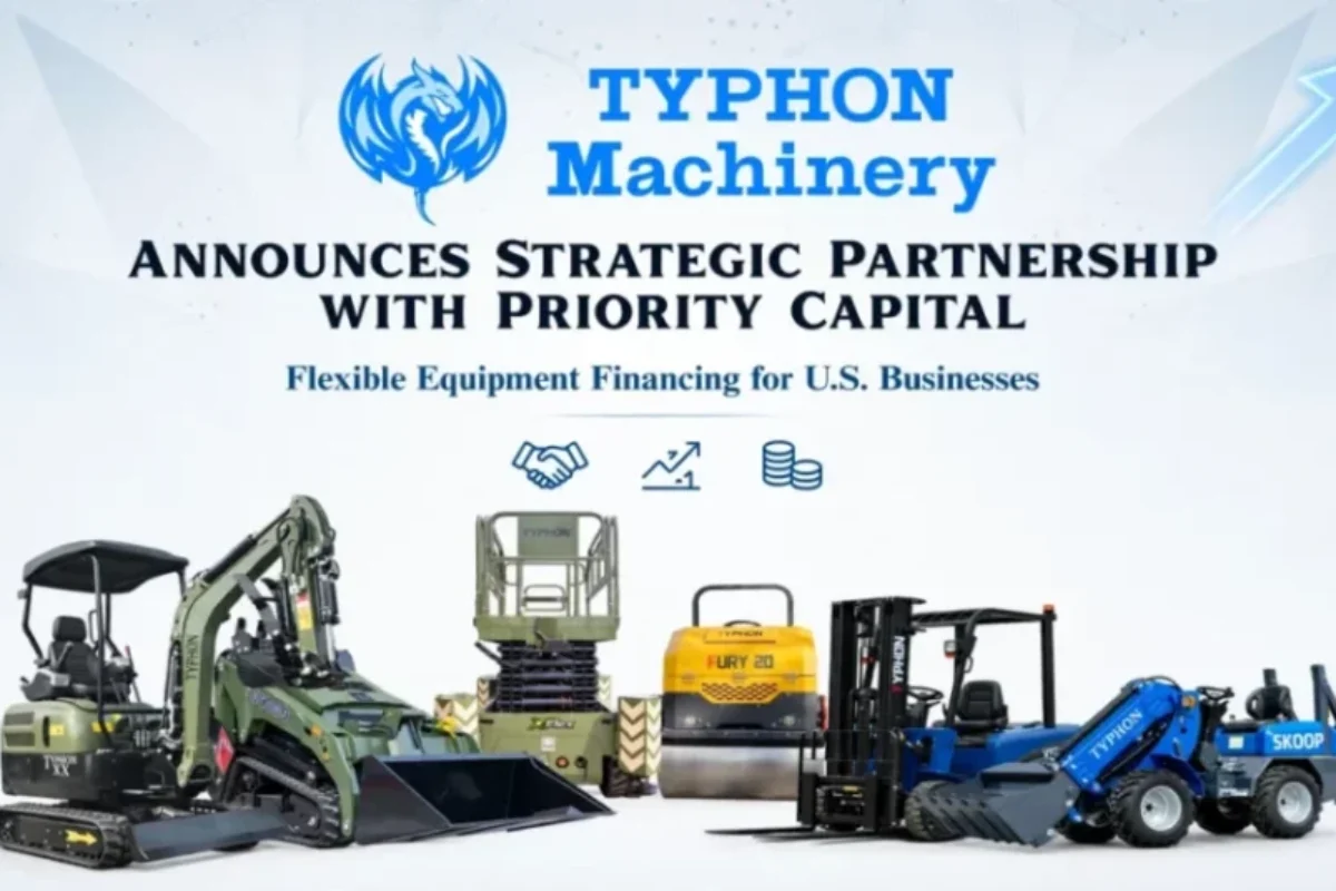 TYPHON Machinery Teams Up with Priority Capital for Easier Equipment Financing TYPHON Machinery Teams Up with Priority Capital for Easier Equipment Financing
