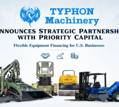 TYPHON Machinery Teams Up with Priority Capital for Easier Equipment Financing