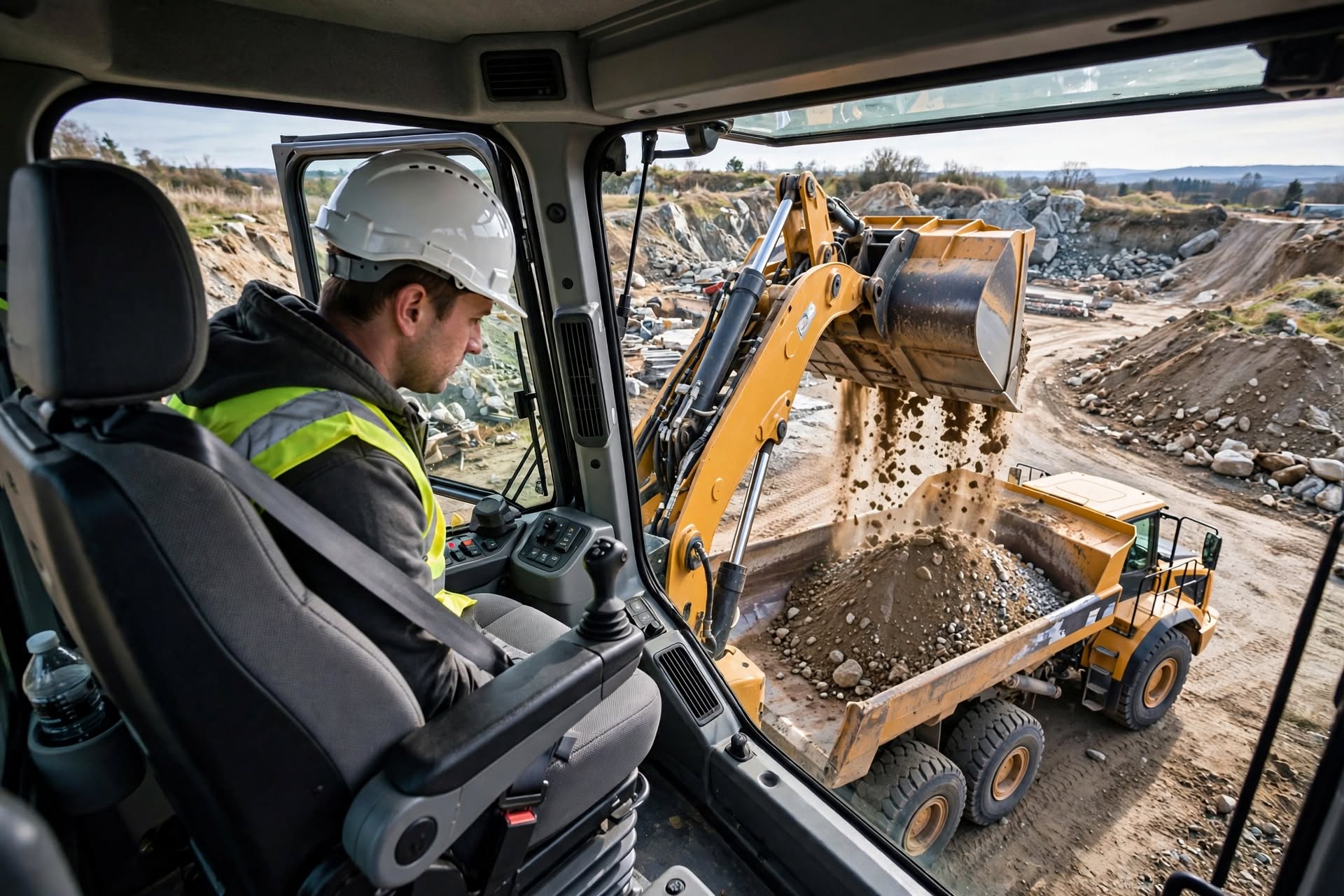 compact wheel loader beats skid steer