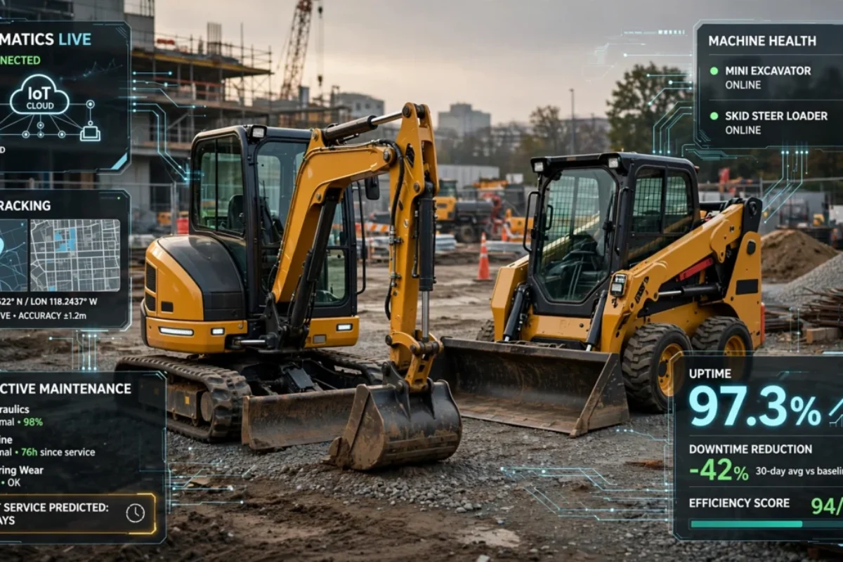 Telematics Cuts Downtime: 5 Smart Ways for Your Compact Machines Telematics Cuts Downtime: 5 Smart Ways for Your Compact Machines