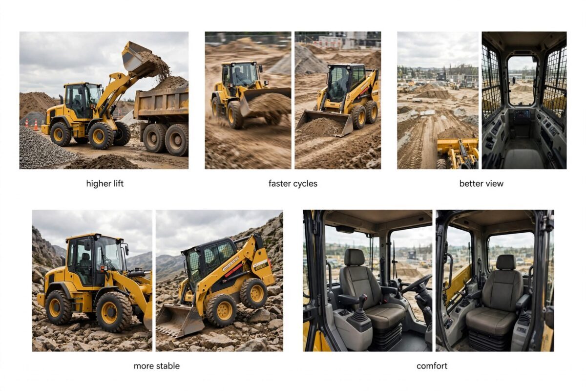 Compact Wheel Loader Beats Skid Steer: 5 Proven Material Handling Wins