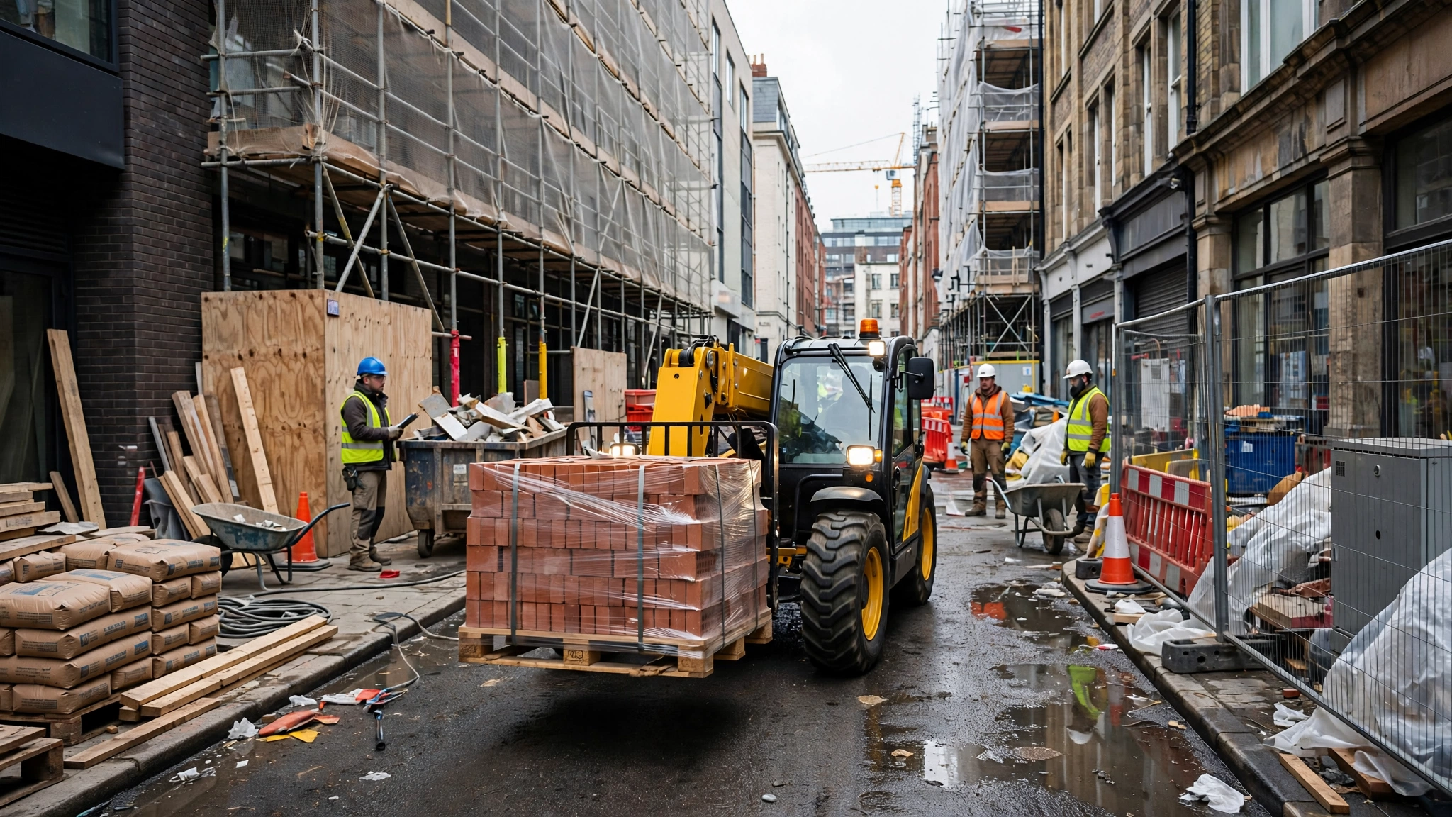 telehandler rental saves time.