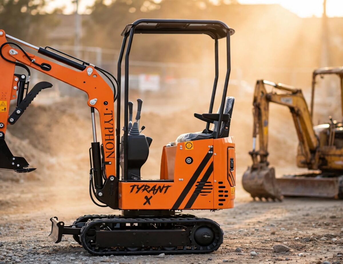 Typhon Tyrant X vs Chinese excavators