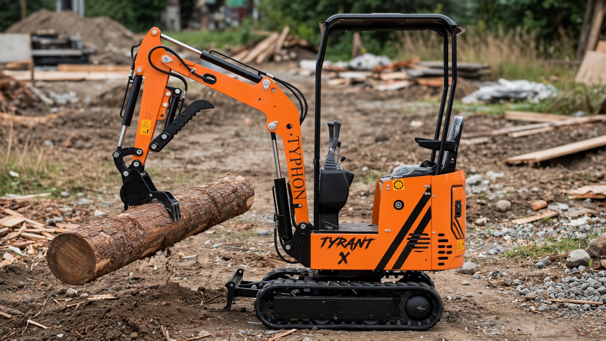 Typhon Tyrant X vs Chinese excavators.