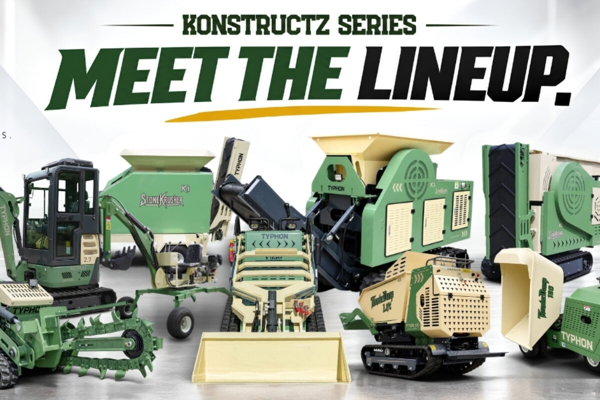 TYPHON Machinery Introduces First Wave of New Konstructz Series TYPHON Machinery Introduces First Wave of New Konstructz Series
