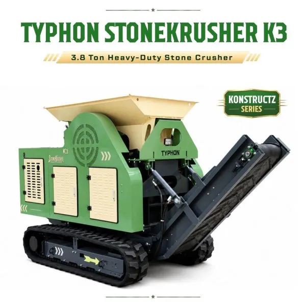 The new TYPHON STOMP V950 Skid Steer Loader from the Konstructz Series