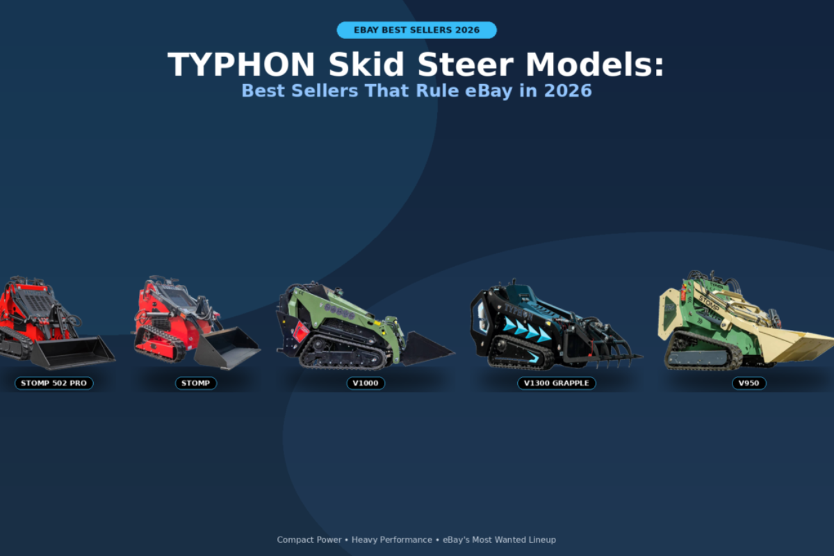 TYPHON Skid Steer Models: 7 Best Sellers That Rule eBay in 2026 TYPHON Skid Steer Models: 7 Best Sellers That Rule eBay in 2026